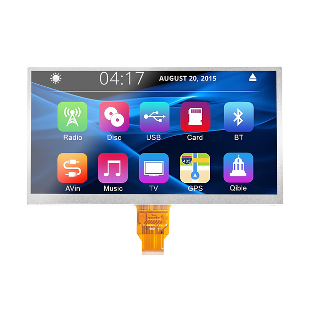 LX 10.1 Inch 1024*600 LVDS 400 Nits HX8282+HX8696 IC Lcd Display 10.1" 1024x600 Tft Lcd Display Module