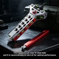 Kit complet de lance-pierre en métal robuste en alliage CNC de haute précision avec poignée ergonomique pour la pratique de la tir à la cible en extérieur