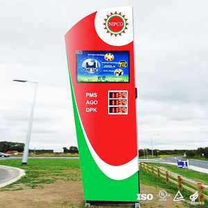 Placa de Sinalização <span class=keywords><strong>LED</strong></span> de Alumínio de Alta Qualidade à Prova d'Água com 10000 Lumens Caixa de Luz Publicitária Premium para Posto de Gasolina - Product Image 1
