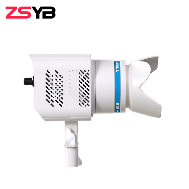 ZSYB P50S Hairline Light 2800-8000k 40W Photographic Studio Video Light COB RGB Full-Color LED Photography Studio Light