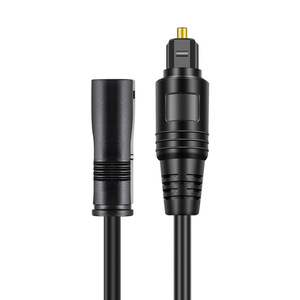 <span class=keywords><strong>Cable</strong></span> de extensión de fibra óptica de <span class=keywords><strong>Audio</strong></span> SPDIF cuadrado macho hembra Digital 0,5 canales Toslink TV Conexión de sonido 5,1 M 1m 2m 3m - Product Image 1