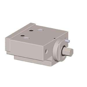 Étau d'établi manuel modèle GT d'occasion avec chariot mobile et mâchoires fixes pour les industries de machines CNC Composants du noyau de roulement - Product Image 1