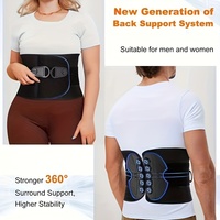 Ceinture lombaire ajustable pour hernie discale, soulagement de la douleur sciatique, récupération après la gym et le travail, personnalisable