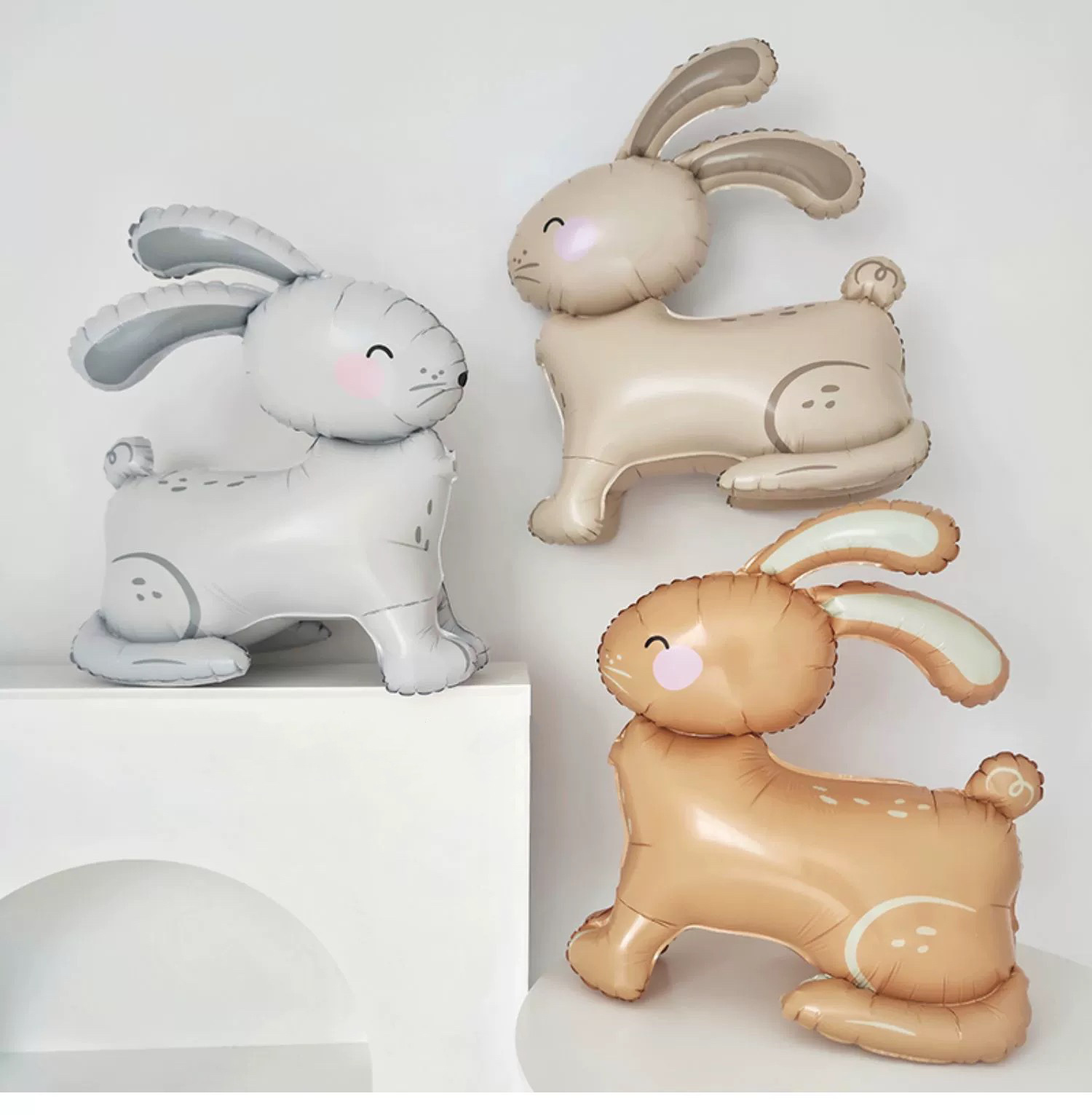 rabbit foil balloon animal shaped balloon birthday easter party