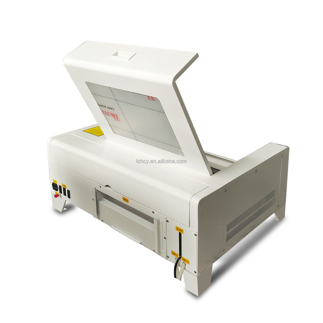Compact 320 CO2 Laser Engraver Cutter Portable Desktop Laser Carving Machine for Small Gift Logo DIY Crafts Making