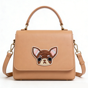 工場直販卸売ファッション衣類アップリケ刺繍パッチカスタム犬アイロン縫い刺繍パッチ犬 - Product Image 2