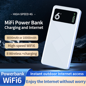 4G LTE <strong>Portable</strong> <strong>Hotspot</strong> MiFis 4G Mobile <strong>WiFi</strong> Router 10000mah Power Bank with SIM Card Slot - Product Image 2