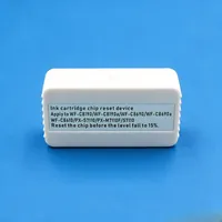 Reseteador de chip para caja de mantenimiento T6714 para Epson WF-C8190 C8690 C869R, nuevo, blanco, con sonda y funda protectora, decodificador de tinta residual