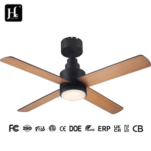Ventilador de Techo con Lámpara LED de Diseño Moderno, 52 Pulgadas, Cromado Metálico, con Control Remoto, 6 Velocidades, Motor DC de Bajo Perfil - Product Image 6