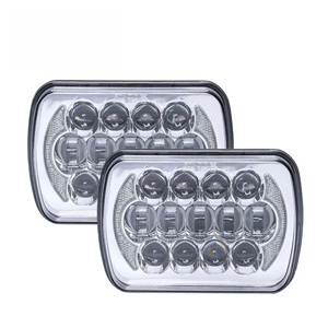 Faros LED Cuadrados Súper Brillantes de 7 Pulgadas, 75W, 12V, 6000K, con Luz Alta/Baja y Luces Antiniebla/de Conducción para Uso Universal - Product Image 3
