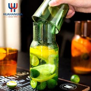 Elegante 520ml Venta al por mayor Jugo <span class=keywords><strong>de</strong></span> color Mesita <span class=keywords><strong>de</strong></span> noche Jarra <span class=keywords><strong>de</strong></span> agua Juego <span class=keywords><strong>de</strong></span> vidrio Vaso para mesita <span class=keywords><strong>de</strong></span> noche Dormitorio Baño Teteras - Product Image 6