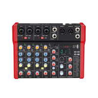 Carte son Accuracy Pro Audio MEA48, interface d'enregistrement, console de mixage audio pour fête