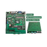 Intel Alder Lake DDR4 DDR5 12V DC mini ITX kiosco de cliente ligero mini pc I3 i5 i7 8th 11th 12th gen placa base de CPU integrada