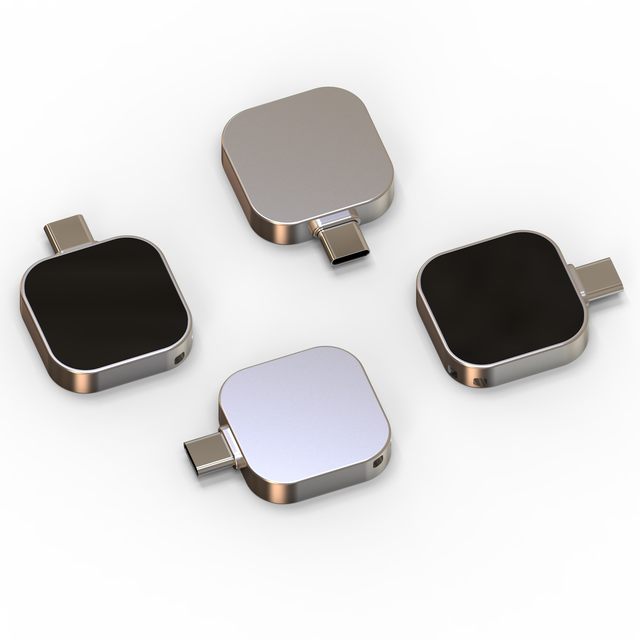 New Smart Phone OTG Type C Light logo USB Flash Drive 8GB 16GB 32GB 64GB Colorful Light USB-C Flash Disk Pendrive Otg USB Memory