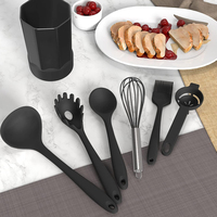 Vente chaude De Qualité Alimentaire Silicone Ustensiles De Cuisine Accessoires Outils De Cuisine Ustensiles Ensemble Maison Cuisine Silicone Spatules Ensemble De 15