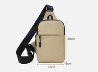 Grosir tas dada wanita, Logo kustom Oxford Korea luar ruangan portabel selempang ponsel