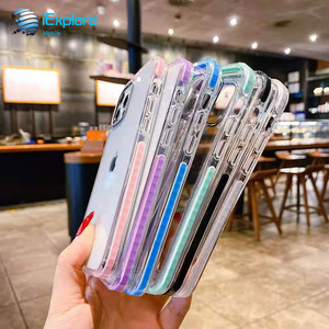 IExplore TPU + PC + Couleur TPE Logo Personnalisé Caméra Anneau coque de Téléphone pour iPhone 15 Pro Max <span class=keywords><strong>17</strong></span> Pro Max <span class=keywords><strong>Huawei</strong></span> <span class=keywords><strong>Mate</strong></span> 60 Pro S26 Ultra - Product Image 3