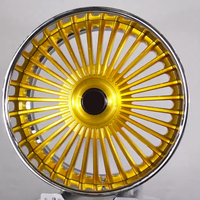 Plat à lèvre profonde forgé doré 18 19 20 21 22 23 24 pouces 5x114.3 5x120 6x139.7 pour Jeep Grand Cherokee Wrangler Gladiator personnalisé