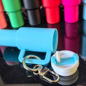 Mini Tumbler <b>Keychain</b> Custom Logo Colorful Mini Cup <b>Keychain</b> Chapstick Holder <b>Keychain</b> Accessories - Product Image 3