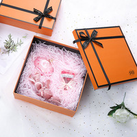 Boîte cadeau demoiselle d'honneur, boîte à dragées de mariage, boîte personnalisée pour demande en mariage, boîte cadeau en papier avec logo imprimé sur mesure
