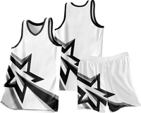 Ensemble de maillots de basket-ball unisexes personnalisés, réversibles, sublimation, séchage rapide, respirant, maille 100% polyester, ensemble uniforme d'équipe, élastique