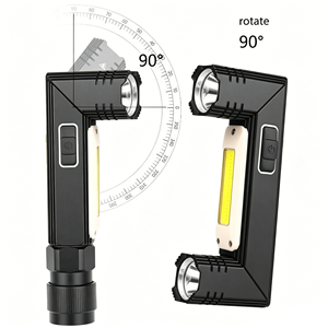 Headlight 5 <b>Light</b> Modes LED Work <b>Light</b> With XPG Strong Weak COB White Red <b>Flash</b> <b>Light</b> USB Rechargeable Aluminum Alloy - Product Image 3