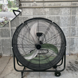 36-Inch Black Metal Indoor Industrial Electric Cooling Fan Copper Motor 3 Curved Blades Hotel Outdoor Household Floor Portable - Product Image 3