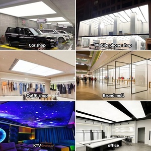 Bán buôn tùy chỉnh PVC Stretch trần hộp ánh sáng LED Stretch vải ceilingstretch Trần PVC phim Trần xuất sắc chất lượng - Product Image 6