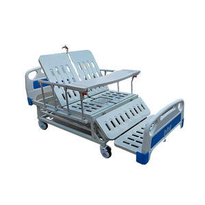 ABS vật liệu nhựa điện có thể gập lại Trọng lượng nhẹ có thể truy cập nền tảng nâng dùng một lần không dệt năm chức năng giường bệnh viện - Product Image 1