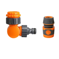 Raccord rapide pour robinet, rotatif à 180 degrés, 1/2'', 3/4'', 1'', pour tuyau d'eau, accouplement rapide, joint