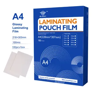 Film di laminazione dei sacchetti a4 di 216mm * 303mm 100mic per proteggere le foto del documento