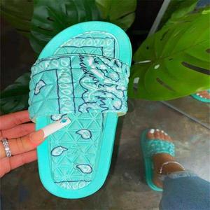 Sandalias de verano casuales de las mujeres de playa 2020 zapatos de Mujer de moda Sandalias Zapatos planos de las señoras - Product Image 6