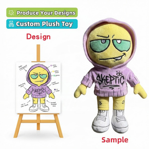 <span class=keywords><strong>Peluche</strong></span> personalizzati: Bambola in <span class=keywords><strong>peluche</strong></span> con felpa e slogan, ideali per eventi di imprenditorialità femminile, merchandising personalizzato a tema gatto - Product Image 1