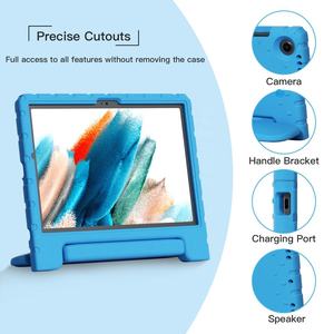 Étui antichoc pour tablette HGD Kids pour Samsung Galaxy Tab A8 2021 SM-X200 & SM-X205, mousse EVA compatible avec poignée et support pliable - Product Image 2
