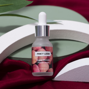 Colle à cils Pinky Leem imperméable Super Bonder parfum pêche, accélérateur, résistante à l'huile, longue durée pour les extensions de cils - Product Image 5