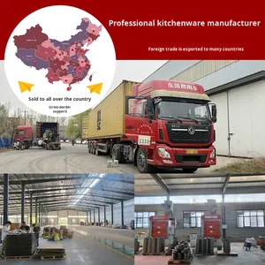 <strong>Enamel</strong> Cast Iron Seven-piece Pot Set Uncoated Non-stick Multi-function Stew Pot <strong>Frying</strong> <strong>Pan</strong> Modern Design Universal Stove - Product Image 3