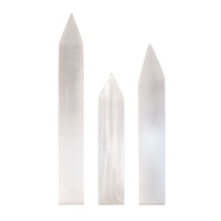 Ornement en sélénite transparente, plaque de gypse pointue faite à la main, plaque de gypse naturelle, forme de cœur blanche, personnalisable, véritable