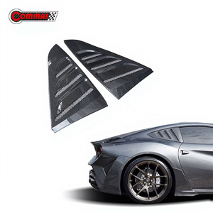 Qualité supérieure, mise à niveau au style OX, pièces de voiture en fibre de carbone sèche, aérateur latéral pour Ferrari F12 - Product Image 1