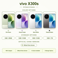 Nouveau Smartphone Original vivo X300s 5G Octa Core 2026 avec Appareil Photo Beauté 200MP+50MP+50MP et Écran AMOLED 144Hz Android VIVO x300s