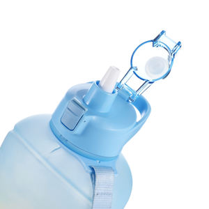 Прямая поставка, горячая Распродажа, л, прочная пластиковая Квадратная бутылка для воды для спортзала, путешествий - Product Image 6