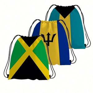 Lightweight Country Football Soccer Ball <b>Kids</b> String Backpack Custom Flag <b>Drawstring</b> <b>Bag</b> for Events Travel Sports Game - Product Image 6