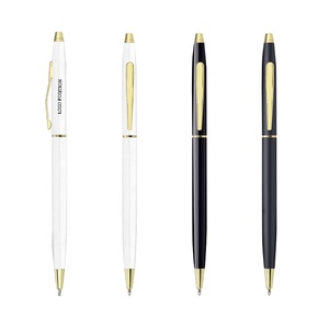 <span class=keywords><strong>Stylo</strong></span> à bille fin en métal Alpen Gold promotionnel pour hôtel - Product Image 2