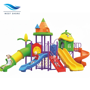 Plastic Playground System <b>with</b> Multi Function <b>Slide</b> for Daycare Kindergarten Preschool Toddlers Outdoor <b>Garden</b> Play Equipment - Product Image 1