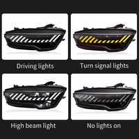 2011-2017 Audi A7 RS7 phare LED DRL Signal dynamique feux de croisement pour voiture 12V 36W phare Signal dynamique haut bas 12V 36W