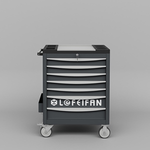 () Peso de rodamiento de al menos 30KG Cada cajón Cofre de herramientas con siete cajones deslizantes - Product Image 2