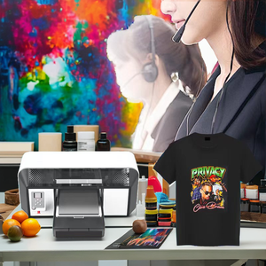 Impresora <span class=keywords><strong>A3</strong></span> A2 Direct to Garment (DTG) Máquina de impresión de camisetas con tintas CMYK para dimensiones A5 y A4 - Product Image 5