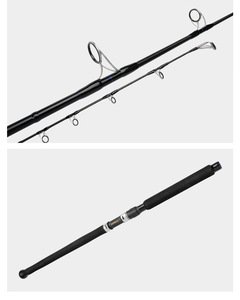 คันเบ็ดตกปลาทะเลน้ำลึกแบบ Heavy Duty สำหรับงานหนัก พร้อมไกด์รอกแบบ Roller สำหรับตกปลาขนาดใหญ่ เช่น ปลามาร์ลินและปลาทูน่า - Product Image 5