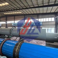 Automatische roestvrijstalen PLC-gestuurde rotatiedroogmachine voor appel/sinaasappel/ananas/druivenpulp fruitresten droger