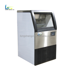 Machine à glace à vidange par gravité Machine à glaçons gastronomique autoportante Machine à glace en forme de balle économe en énergie avec tuyau libre - Product Image 1