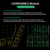 Logiciel LiDAR360MLS : Dessins architecturaux et modules (y compris les modules structurels, de plans d'élévation, de plans de plancher et de BIM)